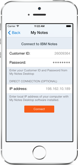 ibm notes ios